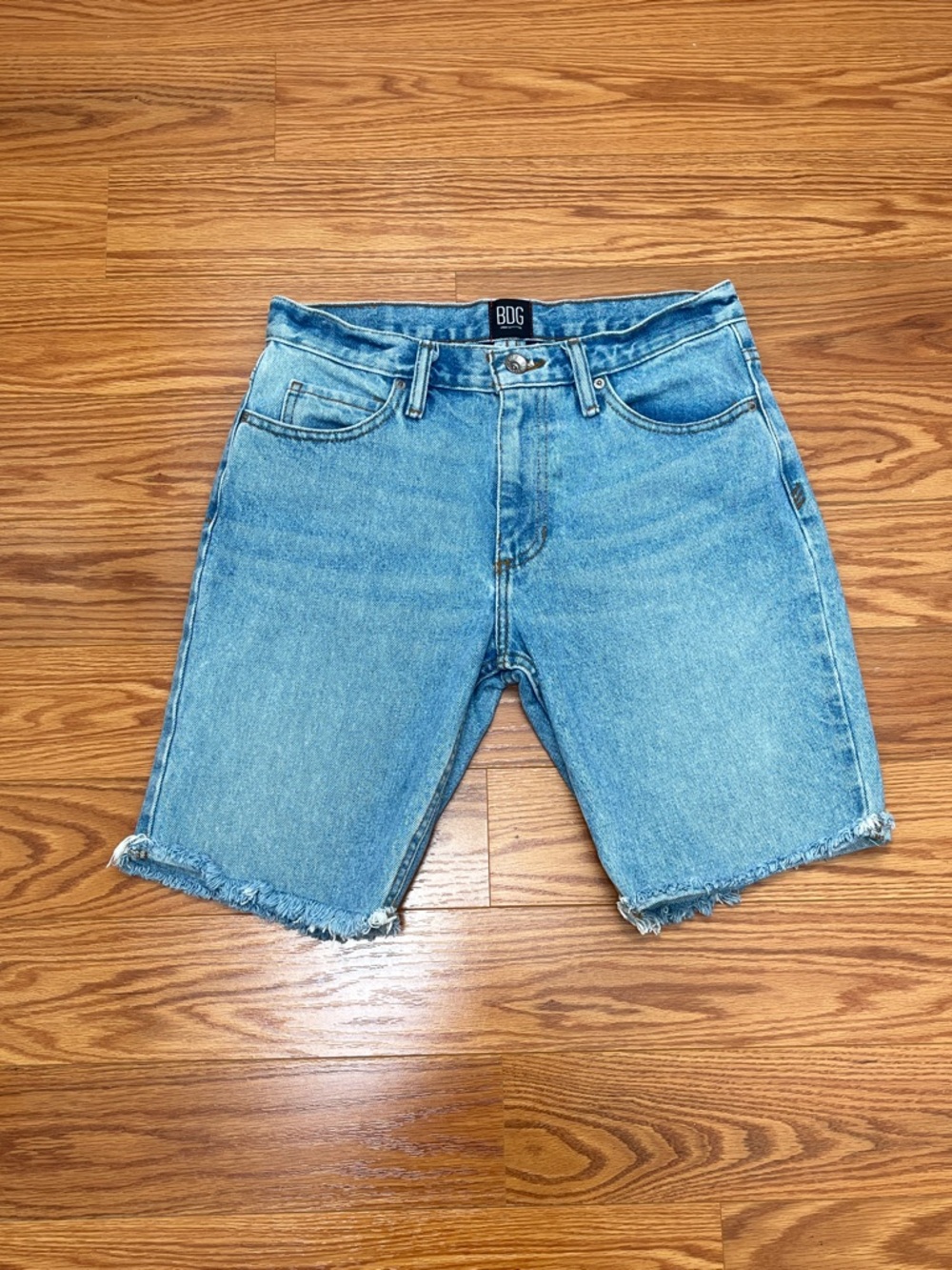 Urban Outfitters BDG Jean Shorts, Size 29, High Rise, Blue Denim Shorts Cotton